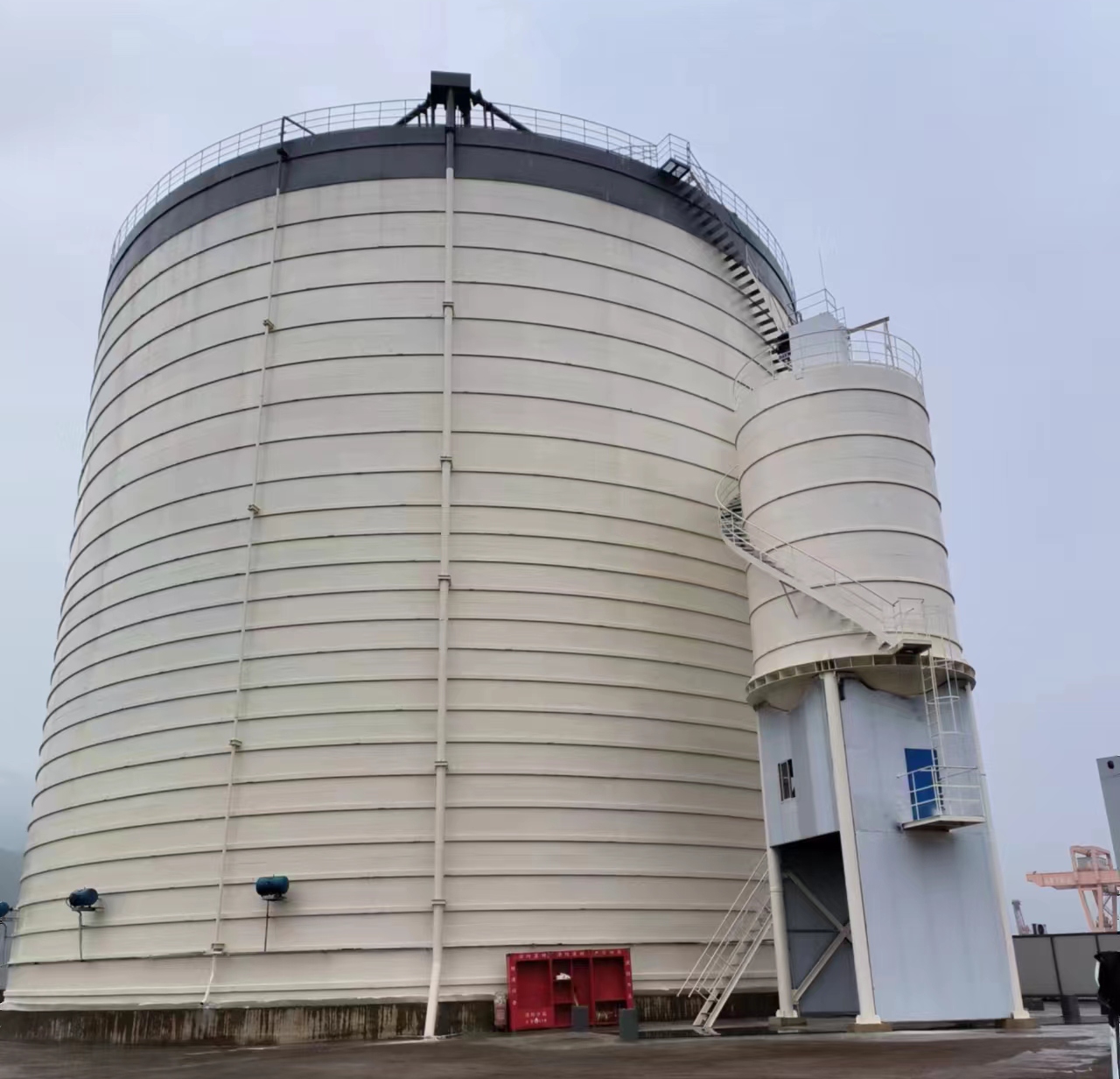 雨花台10万吨水泥钢板库